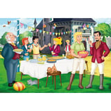 Schmidt Spiele Bibi & Tina Caja de rompecabezas en maletín de metal, Puzzle 