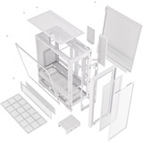 Silentware AIR2000WHITE, Cajas de torre blanco