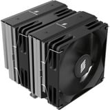 Silentware Titan Performance, Disipador de CPU negro/Plateado