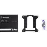 SilverStone SST-NT07-115X sistema de refrigeración para ordenador Conjunto de chips Enfriador 8 cm Negro, Metálico, Disipador de CPU Enfriador, 8 cm, 1200 RPM, 3400 RPM, 26 dB, 48 cfm