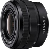 Sony SEL2860 lente de cámara MILC / SLR Objetivo estándar Negro, Objetivos negro, Objetivo estándar, 8/7, 28 - 60 mm, Sony E
