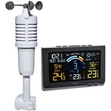 TFA 35.1140.01, Reloj de mesa negro/Plateado