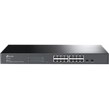 TP-Link Omada SG2218 switch Gestionado L2/L2+ Gigabit Ethernet (10/100/1000) 1U Negro, Interruptor/Conmutador negro, Gestionado, L2/L2+, Gigabit Ethernet (10/100/1000), Montaje en rack, 1U