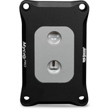 Thermal Grizzly Mycro Pro Stainless Steel AMD AM4/AM5, Disipador de CPU negro/Plateado