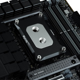 Thermal Grizzly Mycro Pro Stainless Steel AMD AM4/AM5, Disipador de CPU negro/Plateado