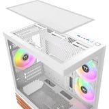 Thermaltake CA-1Z4-00M6WN-WS, Cajas de torre blanco/Madera
