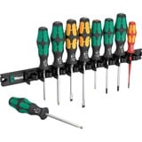 Wera 9650 Barra magnética Juego de destornilladores Kraftform, 9 piezas 