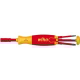 Wiha Destornillador con cargador de puntas LiftUp electric rojo/Amarillo
