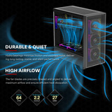 Xilence XPF360.ARGB, Ventilador negro