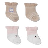 ZAPF Creation BABY born Calcetines Oveja 2 pares 43cm, Accesorios para muñecas 