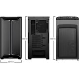 be quiet! Pure Base 501 DX Black Midi Tower Negro, Cajas de torre negro, Midi Tower, PC, Negro, ATX, micro ATX, Mini-ATX, Acrilonitrilo butadieno estireno (ABS), Vidrio, Acero, Multi