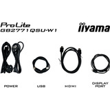 iiyama GB2771QSU-W1, Monitor de gaming blanco (mate)