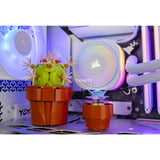 ALTERNATE ALT-ICUECS-INT-005, Gaming-PC blanco/Transparente