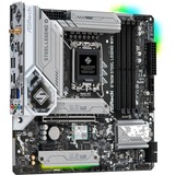 ASRock B760M Steel Legend WiFi, Placa base gris/Negro