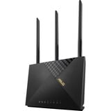 ASUS 4G-AX56 router inalámbrico Gigabit Ethernet Doble banda (2,4 GHz / 5 GHz) Negro Wi-Fi 6 (802.11ax), Doble banda (2,4 GHz / 5 GHz), Ethernet, 3G, Negro, Router de sobremesa