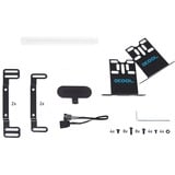 Alphacool Core 200 Aurora Reservoir Acetal/Acryl mit VPP Apex Pumpe, Bomba negro