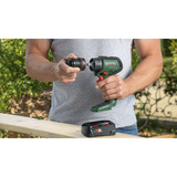 Bosch Taladro atornillador inalámbrico AdvancedDrill 18V-80 QuickSnap Solo + accesorios, Taladro/destornillador verde/Negro