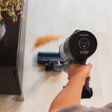 Cecotec Conga Rockstar 1500 Ray Eternal, Aspirador vertical negro/Azul