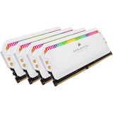 Corsair Dominator CMT32GX4M4E3200C16W módulo de memoria 32 GB 4 x 8 GB DDR4 3200 MHz, Memoria RAM blanco, 32 GB, 4 x 8 GB, DDR4, 3200 MHz, 288-pin DIMM, Blanco