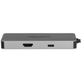 DeLOCK 87743 hub de interfaz USB 3.2 Gen 1 (3.1 Gen 1) Type-C Gris, Estación de acoplamiento gris, USB 3.2 Gen 1 (3.1 Gen 1) Type-C, HDMI, USB 2.0, USB 3.2 Gen 1 (3.1 Gen 1) Type-A, USB 3.2 Gen 1 (3.1 Gen 1) Type-C, MicroSD (TransFlash), MicroSDHC, MicroSDXC, SD, SDHC, SDXC, 3840 x 2160 Pixeles, Gris, Metal