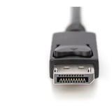 Digitus Cable adaptador HDMI > DisplayPort, UHD 4K negro