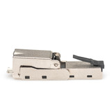 Digitus Conector de campo CAT.6a angular, STP con tapa antipolvo, Enchufe plateado