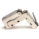 Digitus Conector de campo CAT.6a angular, STP con tapa antipolvo, Enchufe plateado
