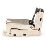 Digitus Conector de campo CAT.6a angular, STP con tapa antipolvo, Enchufe plateado