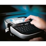 Dymo LabelManager ™ 500TS QWZ, Rotulador negro/Plateado, QWERTZ, D1, Transferencia térmica, 300 x 300 DPI, 20 mm/s, Negro, Plata