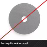 EINHELL Amoladora angular inalámbrica Power X-Change TC-AG 18/115 Li Kit, 18 Voltios rojo/Negro