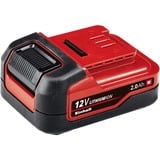 EINHELL Atornillador a batería TE-CD 12/1 +22+CL, 12 Voltios, Taladro/destornillador rojo/Negro