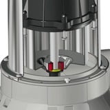 EINHELL GC-DP 9035 N 900 W 18000 l/h, Bombas presión e inmersión rojo/Acero fino, 900 W, Corriente alterna, 18000 l/h, Acero inoxidable