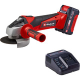 EINHELL TC-AG 18/115 Li Kit, Amoladora angular rojo/Negro