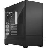 Fractal Design Pop Silent Torre Negro, Cajas de torre negro, Torre, PC, Negro, ATX, micro ATX, Mini-ITX, Acero, Vidrio templado, 17 cm