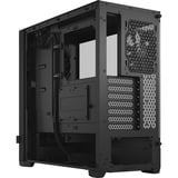 Fractal Design Pop Silent Torre Negro, Cajas de torre negro, Torre, PC, Negro, ATX, micro ATX, Mini-ITX, Acero, Vidrio templado, 17 cm