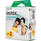 Fujifilm Instax Square película instantáneas 20 pieza(s) 62 x 62 mm, Papel fotográfico 20 pieza(s)