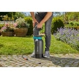 GARDENA 11130-20 rociador de jardín Pulverizador de mochila 5 L, Bomba & Pulverizador a presión gris/Turquesa, Pulverizador de mochila, 5 L, Negro, Exterior