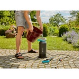 GARDENA 11130-20 rociador de jardín Pulverizador de mochila 5 L, Bomba & Pulverizador a presión gris/Turquesa, Pulverizador de mochila, 5 L, Negro, Exterior