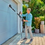 GARDENA Limpiador múltiple a batería AquaBrush Universal 18V P4A, Detergentes para suelos duros gris/Turquesa