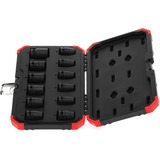 GEDORE R63003012 set de conectores y conector, Llave de tubo rojo/Negro, 1,6 kg, 50 mm