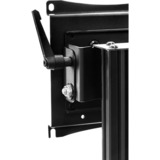 HAGOR HP-Stand 55 139,7 cm (55") Negro, Sistema de soporte negro, 50 kg, 94 cm (37"), 139,7 cm (55"), 200 x 200 mm, 700 x 400 mm, -5 - 15°