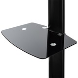 HAGOR HP-Stand 55 139,7 cm (55") Negro, Sistema de soporte negro, 50 kg, 94 cm (37"), 139,7 cm (55"), 200 x 200 mm, 700 x 400 mm, -5 - 15°