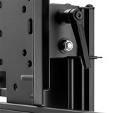 HAGOR HP-Stand 55 139,7 cm (55") Negro, Sistema de soporte negro, 50 kg, 94 cm (37"), 139,7 cm (55"), 200 x 200 mm, 700 x 400 mm, -5 - 15°
