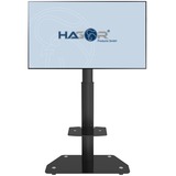 HAGOR HP-Stand 55 139,7 cm (55") Negro, Sistema de soporte negro, 50 kg, 94 cm (37"), 139,7 cm (55"), 200 x 200 mm, 700 x 400 mm, -5 - 15°