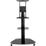 HAGOR HP-Stand 55 139,7 cm (55") Negro, Sistema de soporte negro, 50 kg, 94 cm (37"), 139,7 cm (55"), 200 x 200 mm, 700 x 400 mm, -5 - 15°
