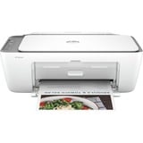 HP DeskJet 2820e Inalámbrico All-in-One Color Impresora, Fotocopiadora, escáner, Impresora multifuncional gris, Fotocopiadora, escáner, Inyección de tinta térmica, Impresión a color, 4800 x 1200 DPI, Copia a color, A4, Gris