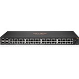 Hewlett Packard Enterprise Aruba 6100 48G 4SFP+ Gestionado L3 Gigabit Ethernet (10/100/1000) 1U Negro, Interruptor/Conmutador Gestionado, L3, Gigabit Ethernet (10/100/1000), Montaje en rack, 1U