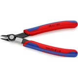 KNIPEX 78 41 125 alicate Alicates cortaalambres, Alicates eléctricos rojo/Azul, Alicates cortaalambres, Acero, De plástico, Azul/Rojo, 12,5 cm, 57 g