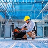 KNIPEX Mochila de herramientas Modular X18 Elektro, Kit de herramientas negro