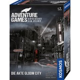 KOSMOS Adventure Games - Die Akte Gloom City Juego de mesa Viaje/aventura, Juegos de fiestas Juego de mesa, Viaje/aventura, 16 año(s), Modo de un solo jugador, Modo multijugador, Juego familiar